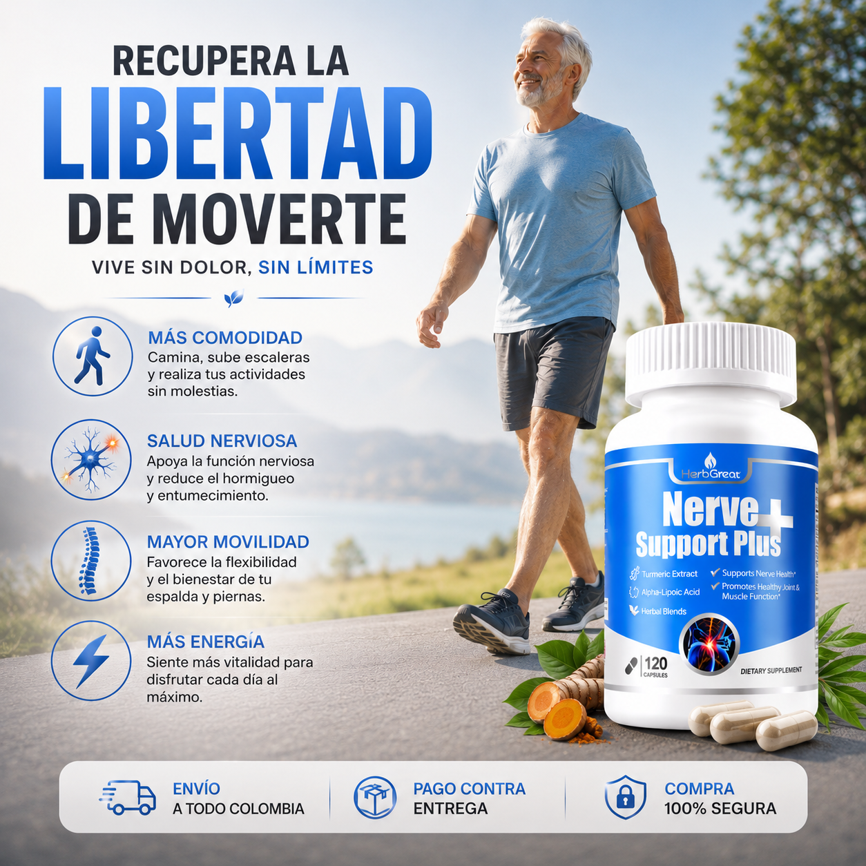 NerveVital – Complejo Nutricional para el Cuidado de los Nervios y la Movilidad