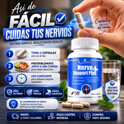 NerveVital – Complejo Nutricional para el Cuidado de los Nervios y la Movilidad