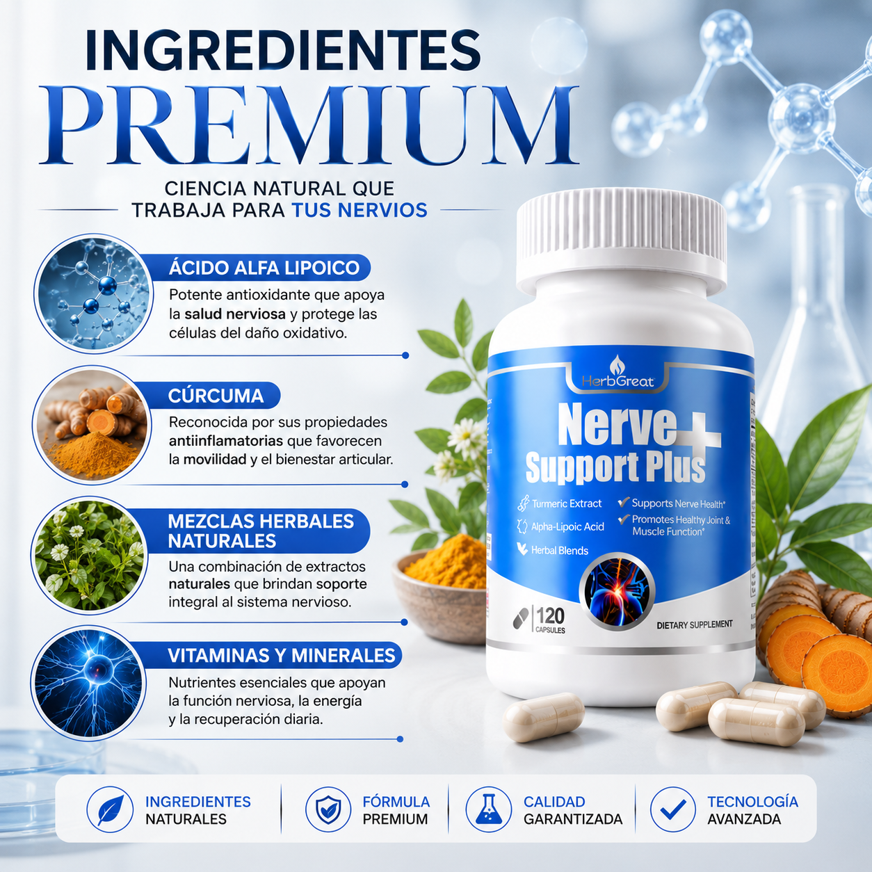 NerveVital – Complejo Nutricional para el Cuidado de los Nervios y la Movilidad