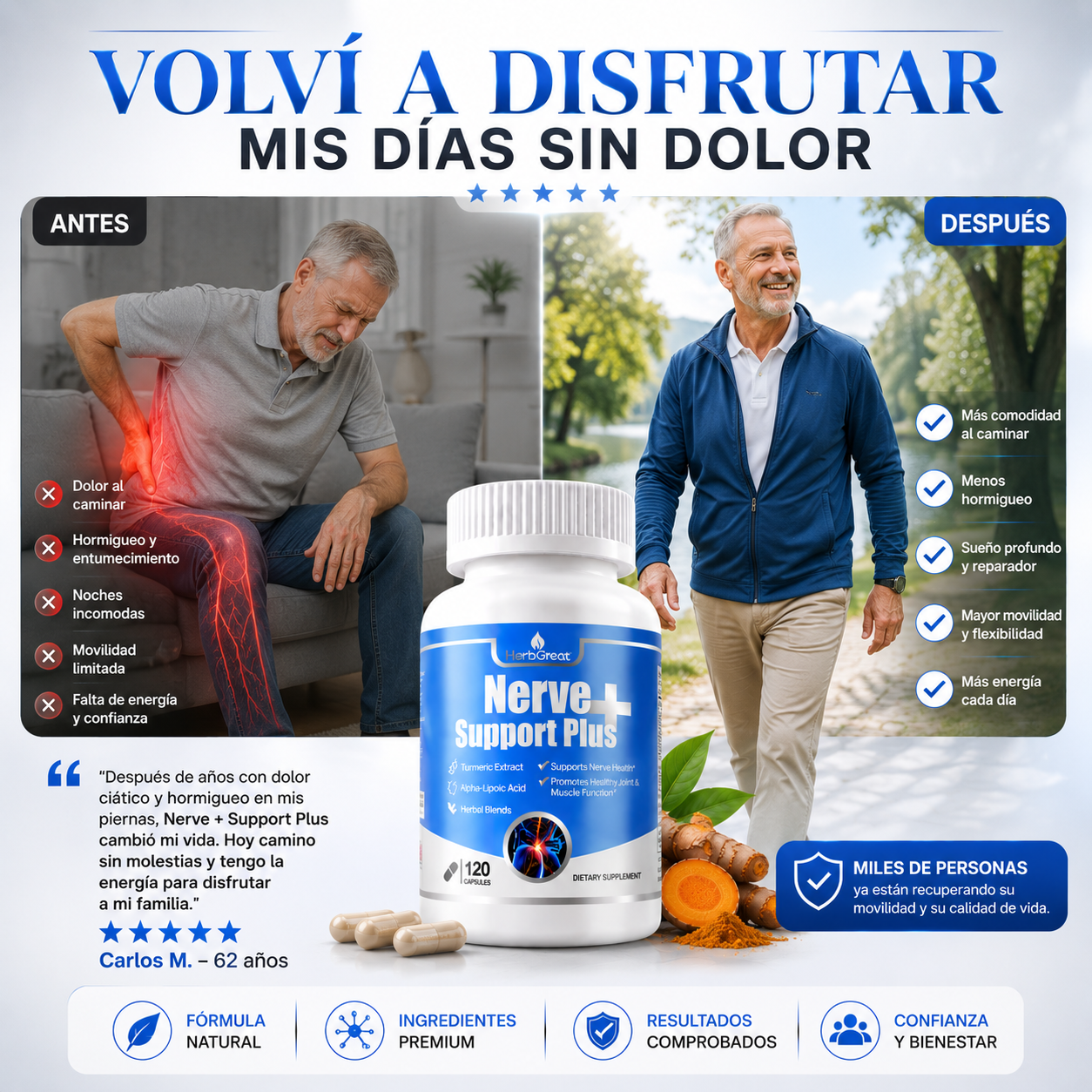 NerveVital – Complejo Nutricional para el Cuidado de los Nervios y la Movilidad