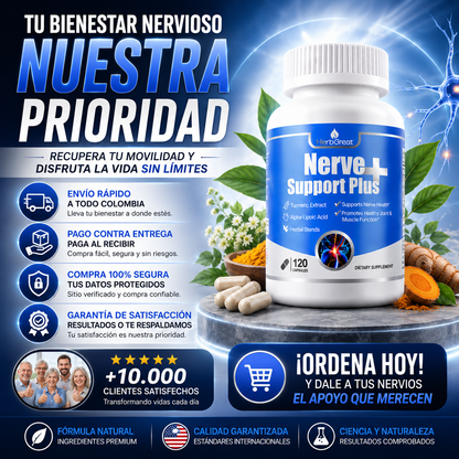 NerveVital – Complejo Nutricional para el Cuidado de los Nervios y la Movilidad
